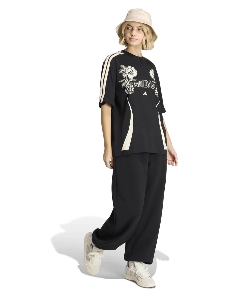 Playera manga corta Brand Collaboration cuello redondo para mujer 4