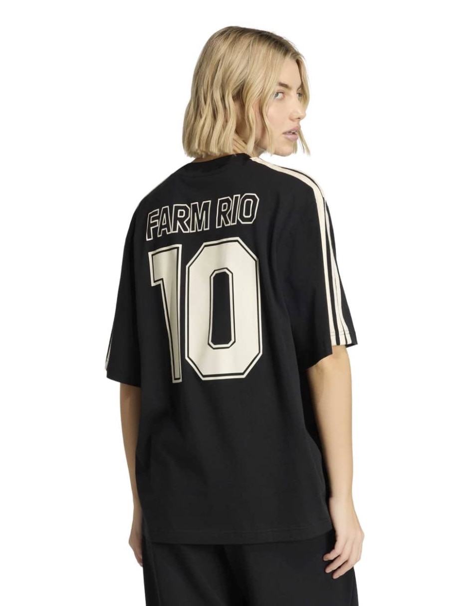 Playera manga corta Brand Collaboration cuello redondo para mujer 2