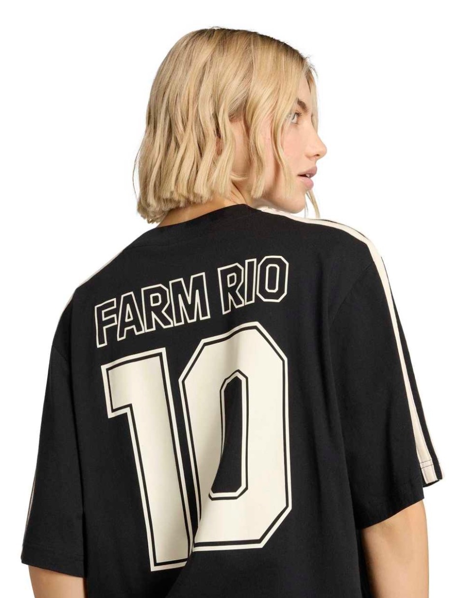 Playera manga corta Brand Collaboration cuello redondo para mujer 6