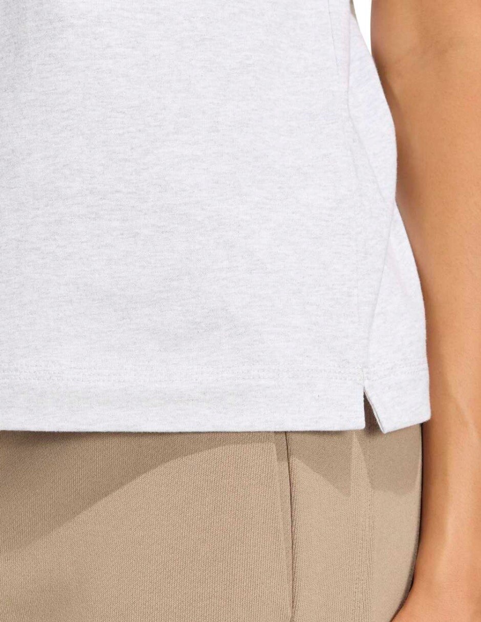 Playera manga corta Seasonals cuello redondo mujer 4