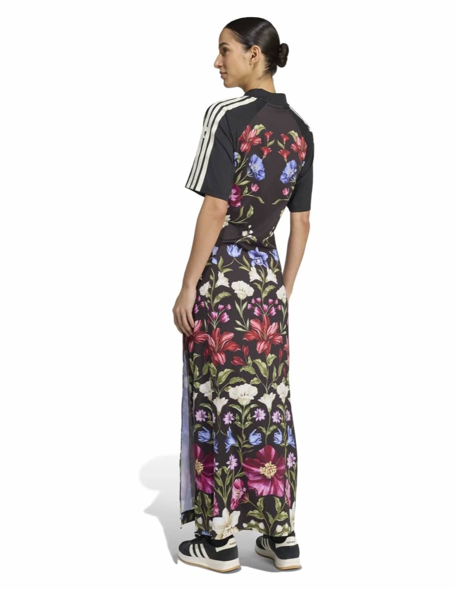 Vestido midi athleisure brand collaboration para mujer 4