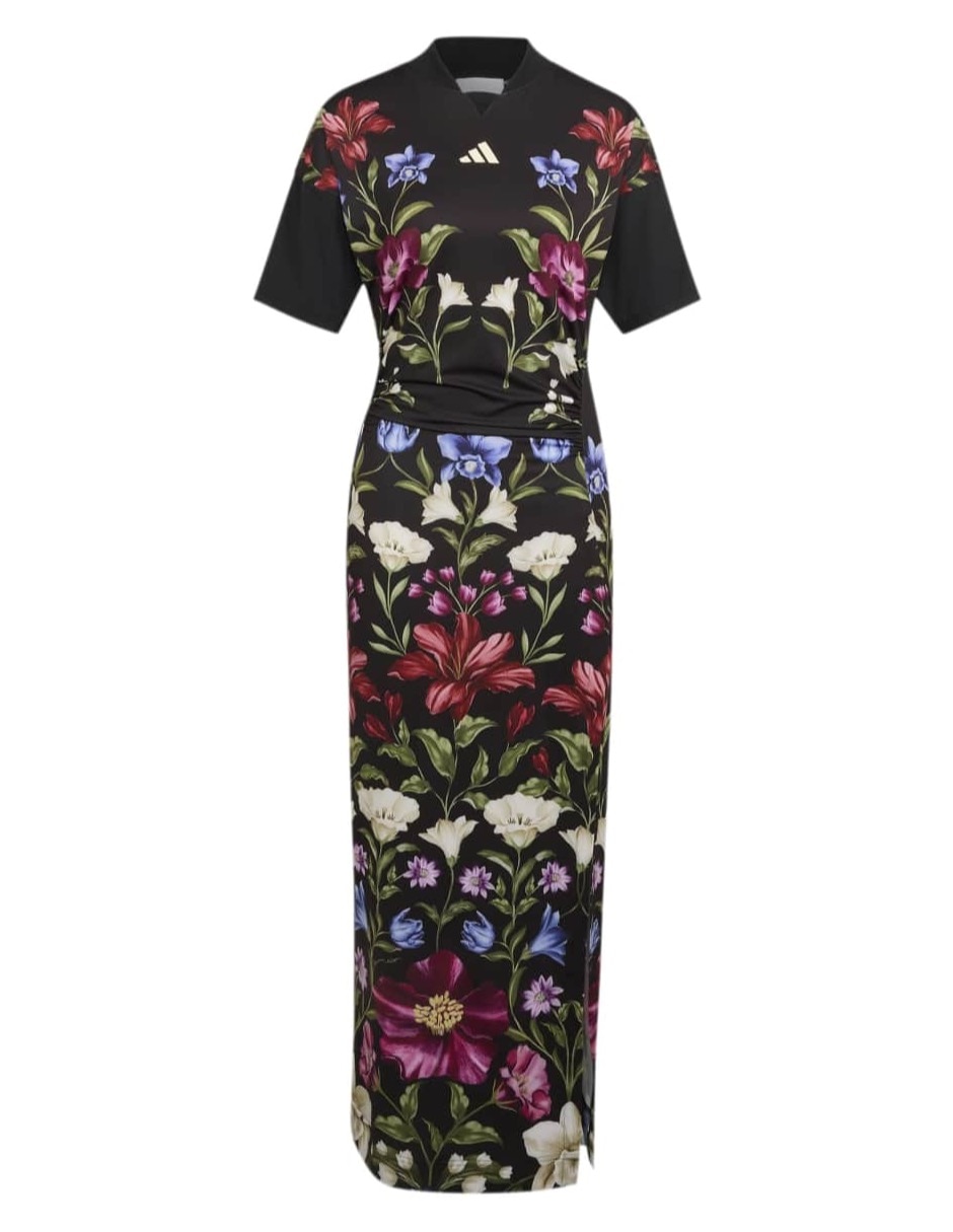 Vestido midi athleisure brand collaboration para mujer 3