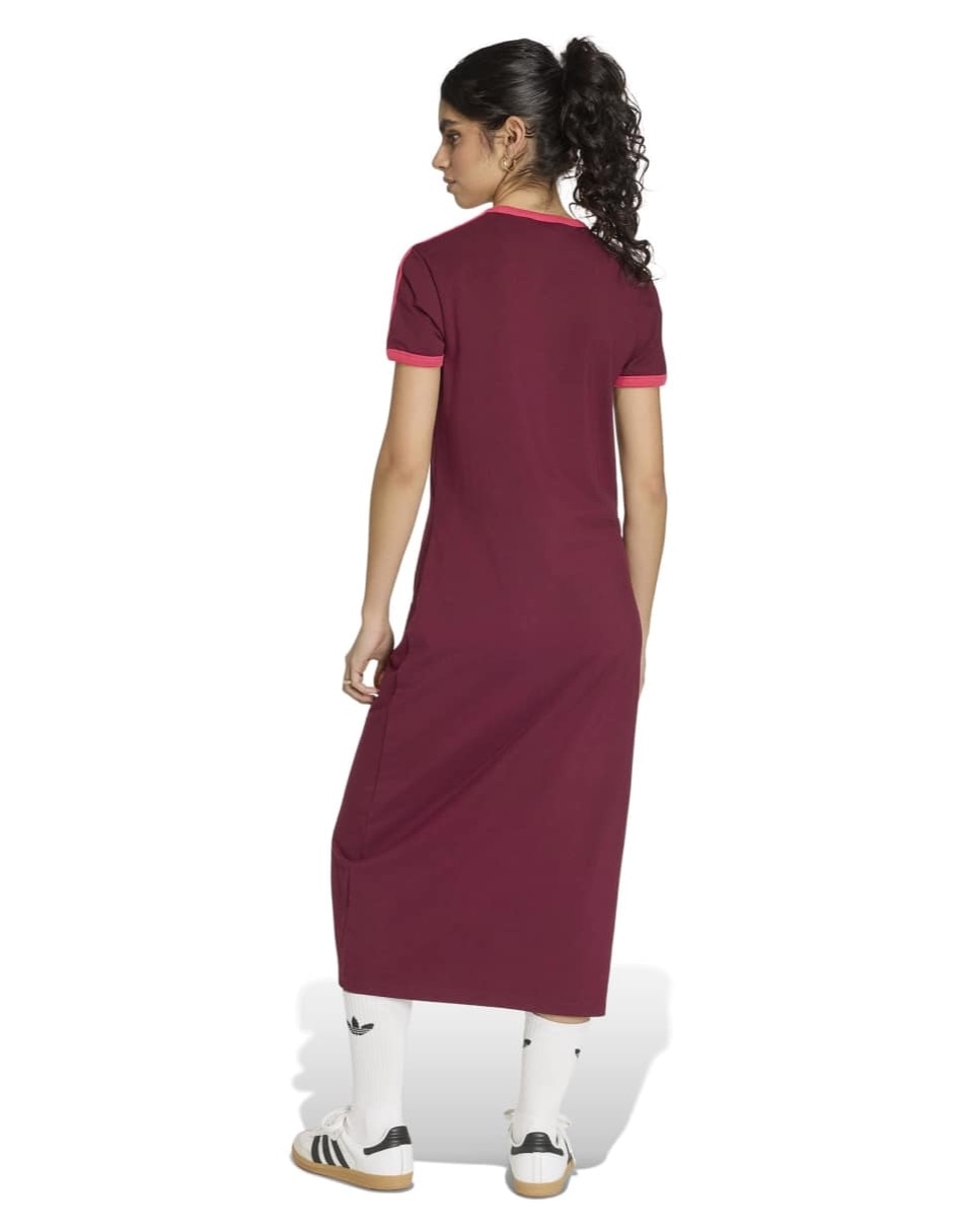 Vestido midi athleisure Adidas Originals para mujer