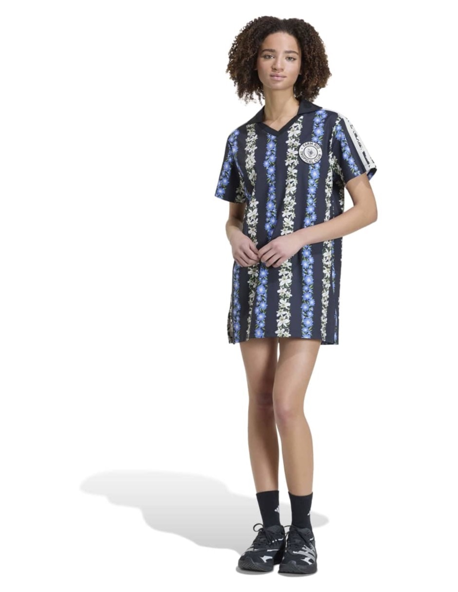 Vestido midi athleisure Adidas Originals para mujer