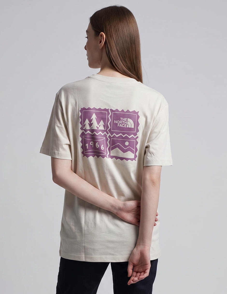 Playera manga corta The North Face cuello redondo para mujer