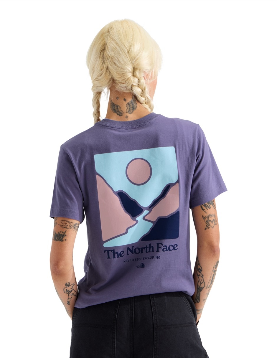 Playera manga corta cuello redondo para mujer 2
