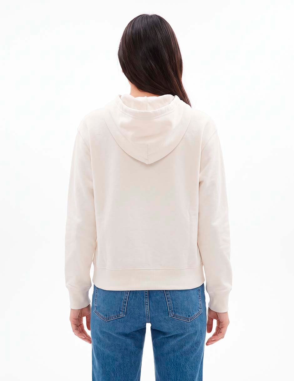 Sudadera con capucha y bolsa para mujer 4