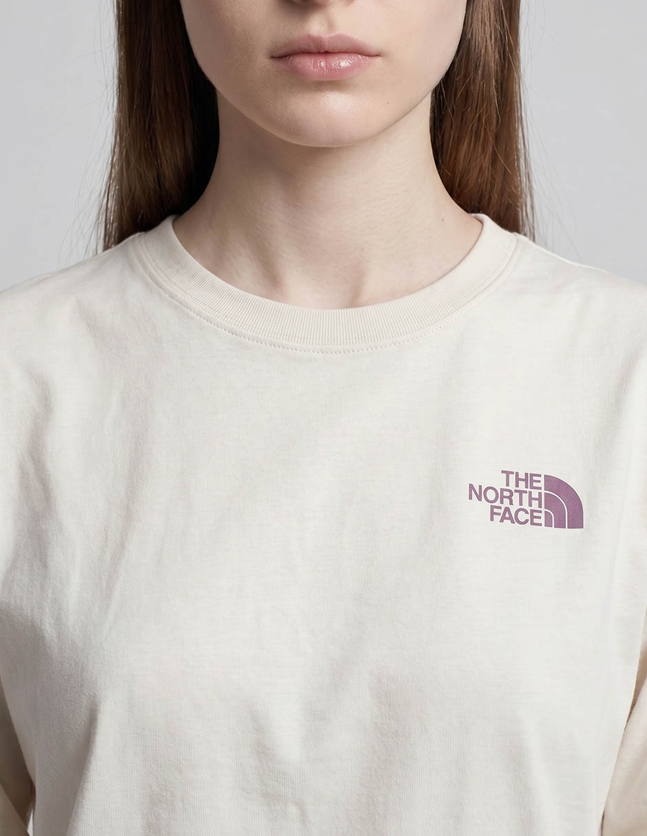 Playera manga corta cuello redondo para mujer 3