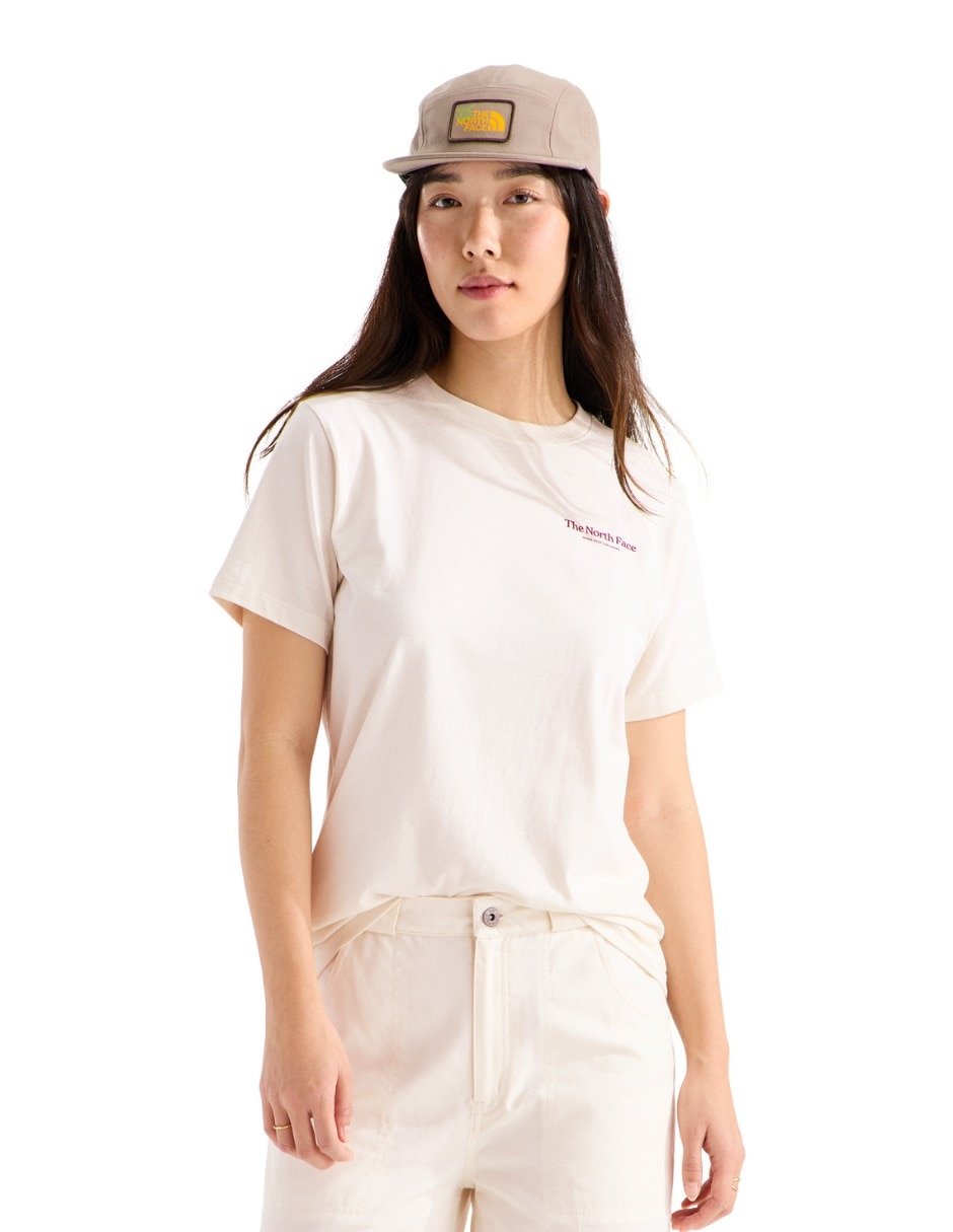 Playera manga Corta Sin familia ni colección cuello Redondo para mujer Playera manga Corta Sin familia ni colección cuello Redondo para mujer