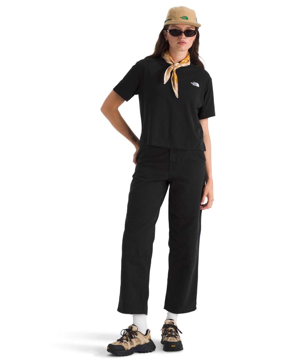 Playera manga corta cuello redondo para mujer 2