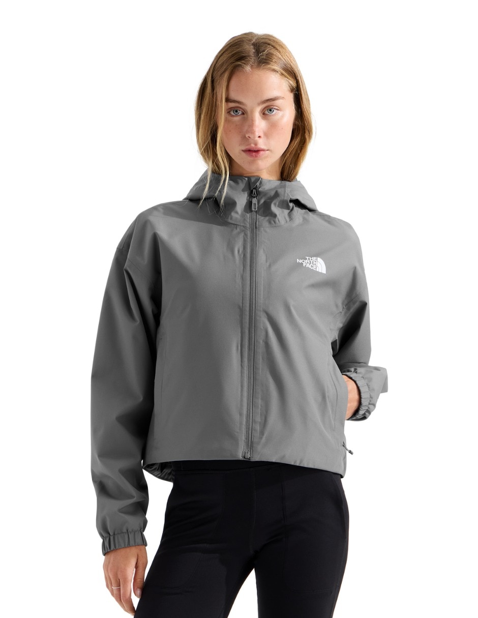 Chamarra Casual No impermeable de Poliéster para mujer
