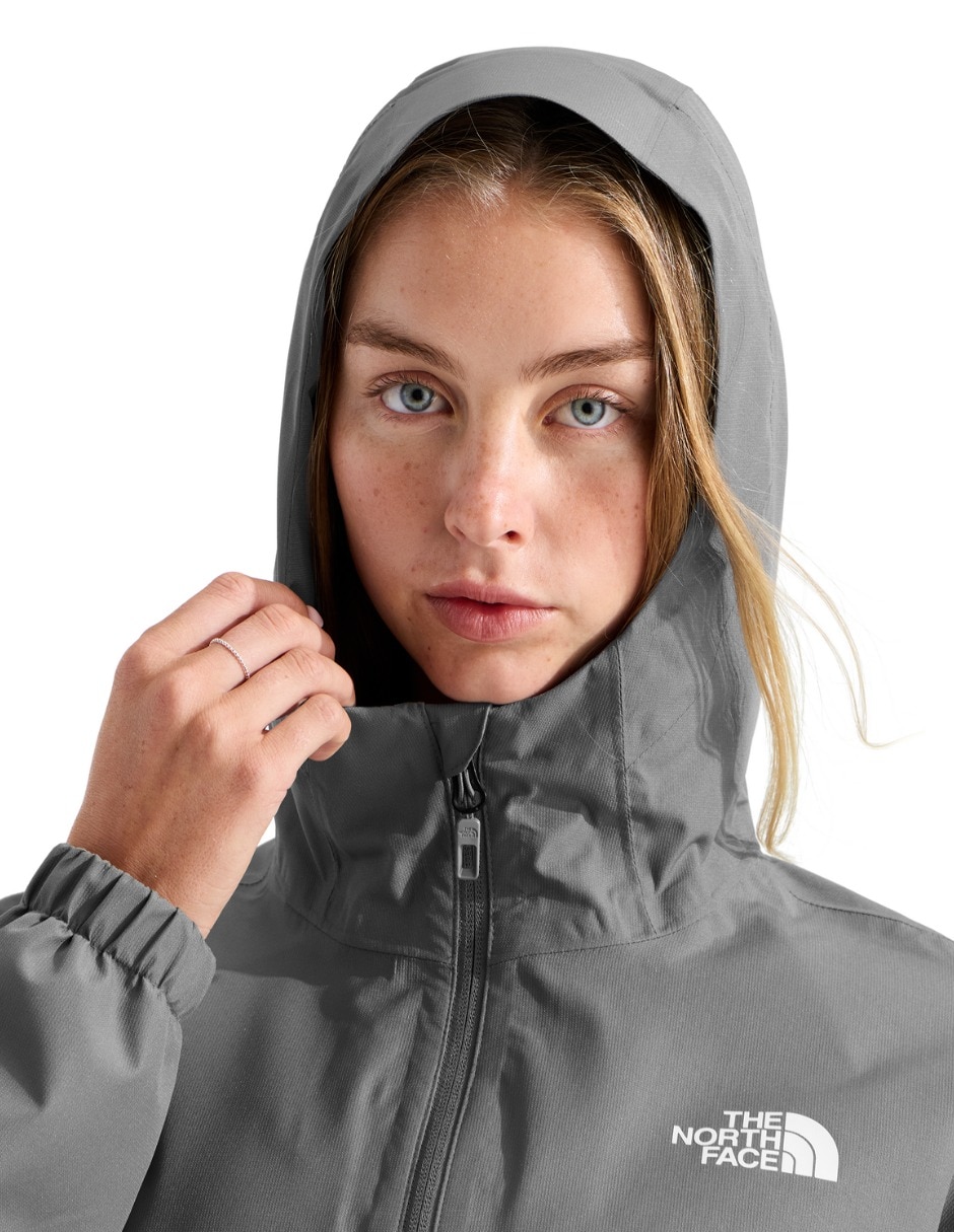 Chamarra Casual No impermeable de Poliéster para mujer 3