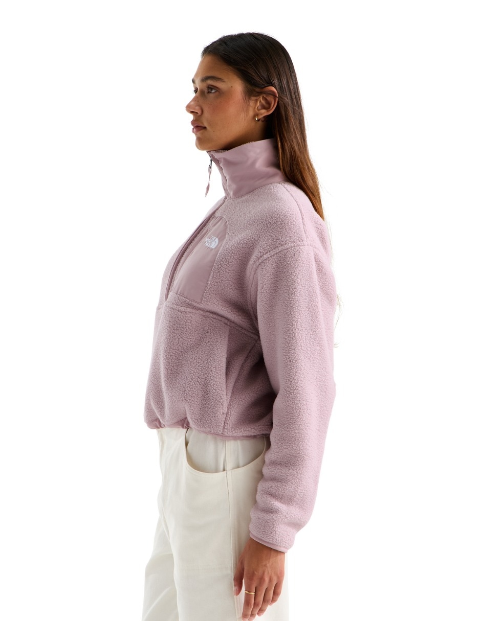 Chamarra Casual No impermeable de Poliéster para mujer 3