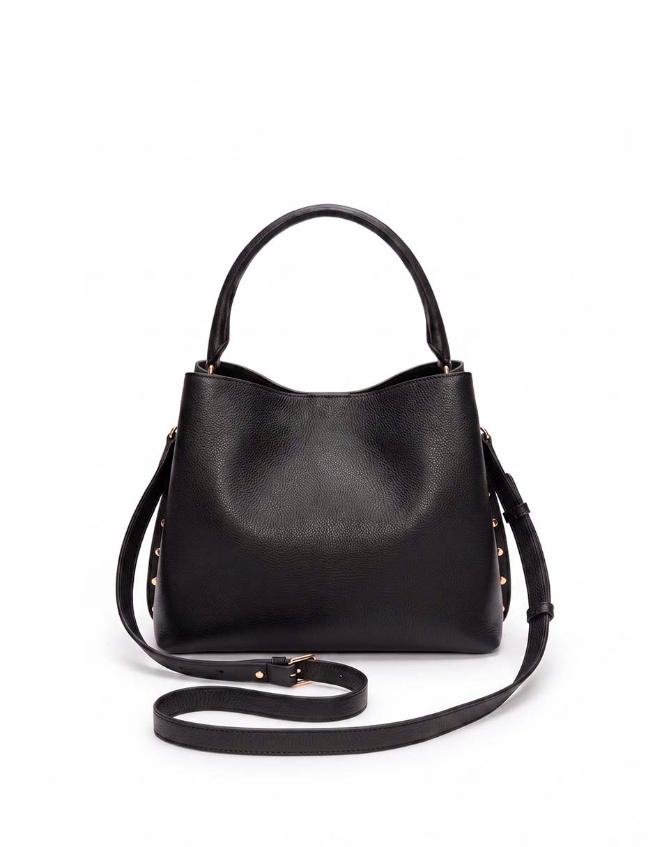 Bolsa satchel de piel para mujer 5