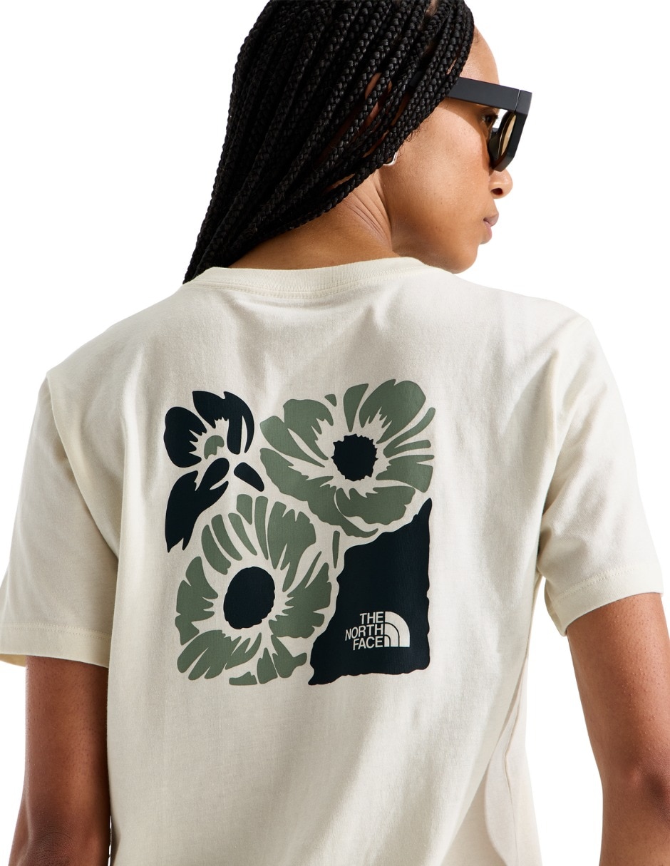 Playera manga corta cuello redondo para mujer 2
