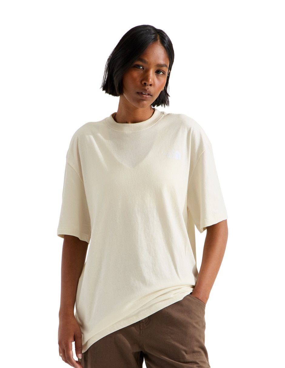 Playera manga Corta NF0A8K9PQLI cuello Redondo para mujer Playera manga Corta NF0A8K9PQLI cuello Redondo para mujer