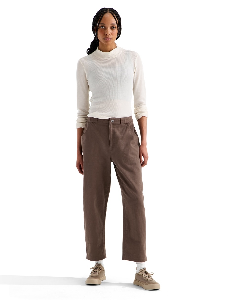 Pantalón regular para mujer 4