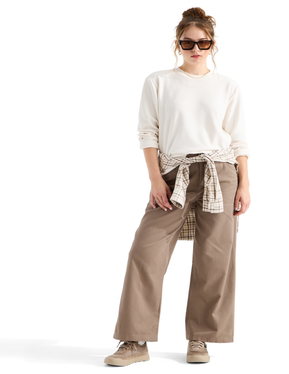 Pantalón regular para mujer 2