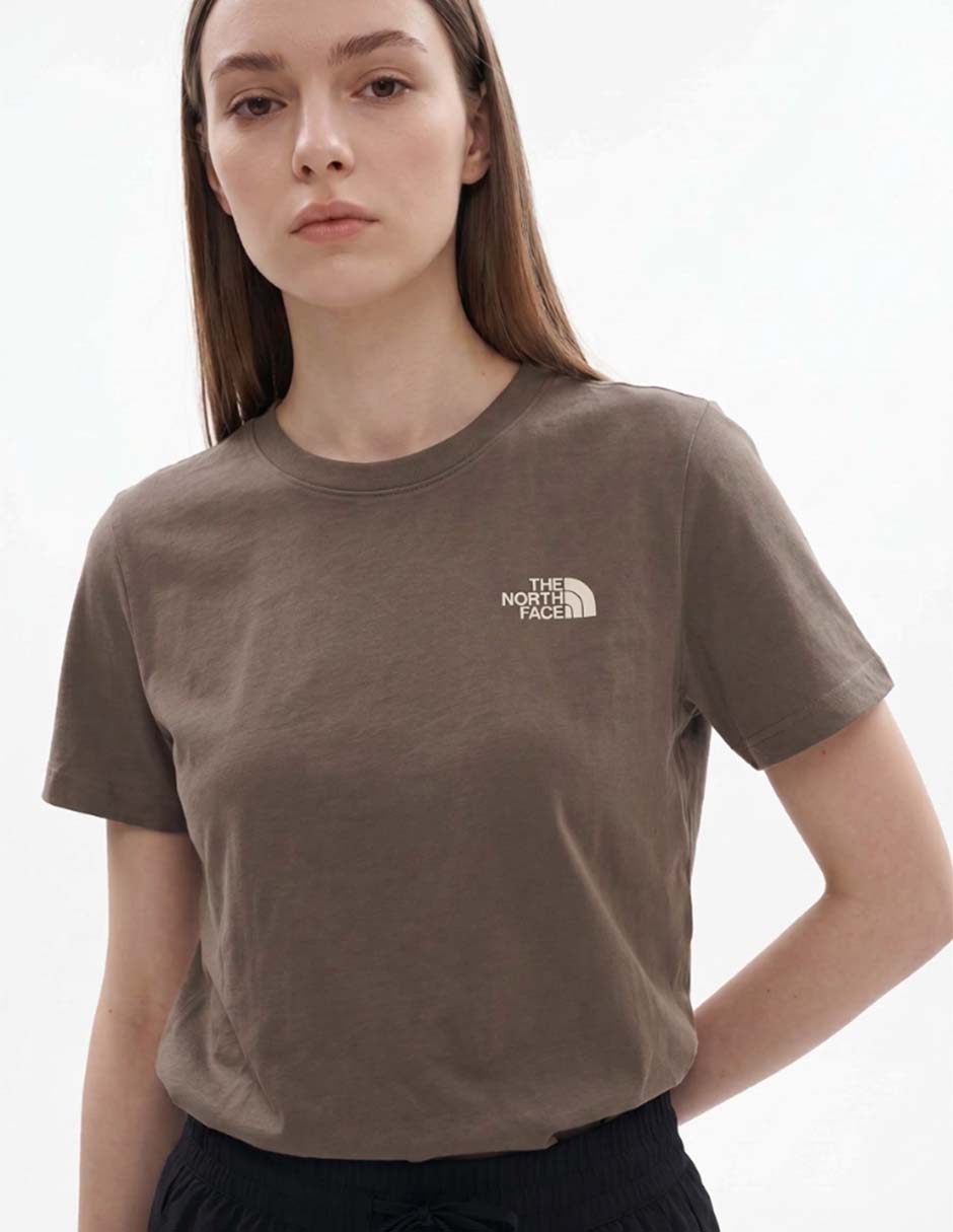Playera manga corta sibli cuello redondo para mujer 2