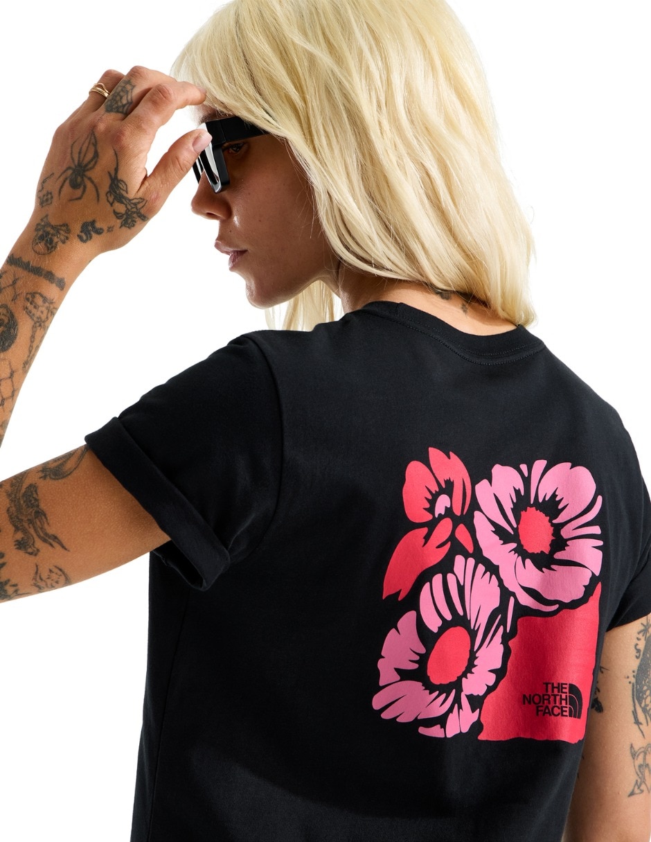 Playera manga corta cuello redondo para mujer 2