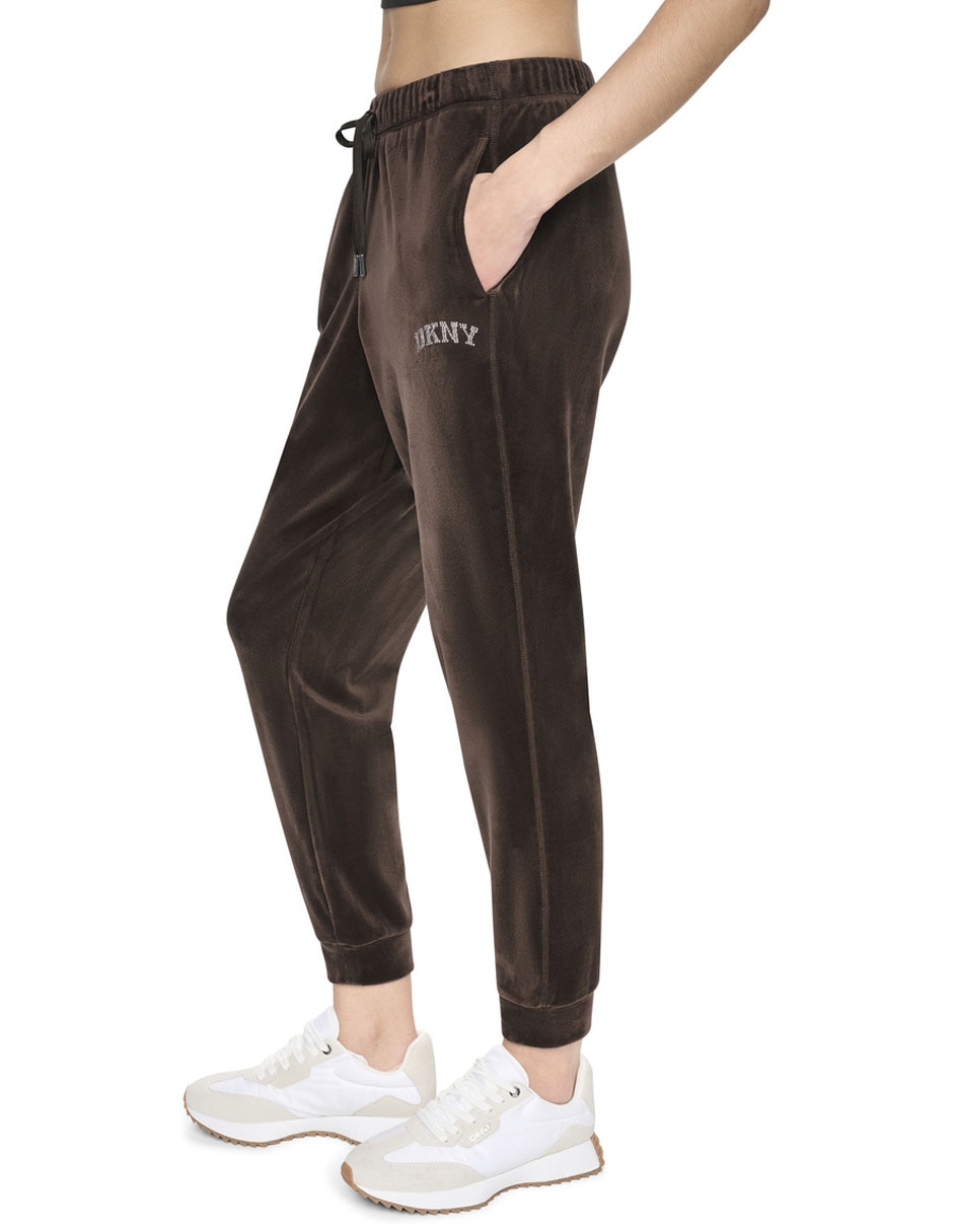 Pants regular con jareta para mujer 3