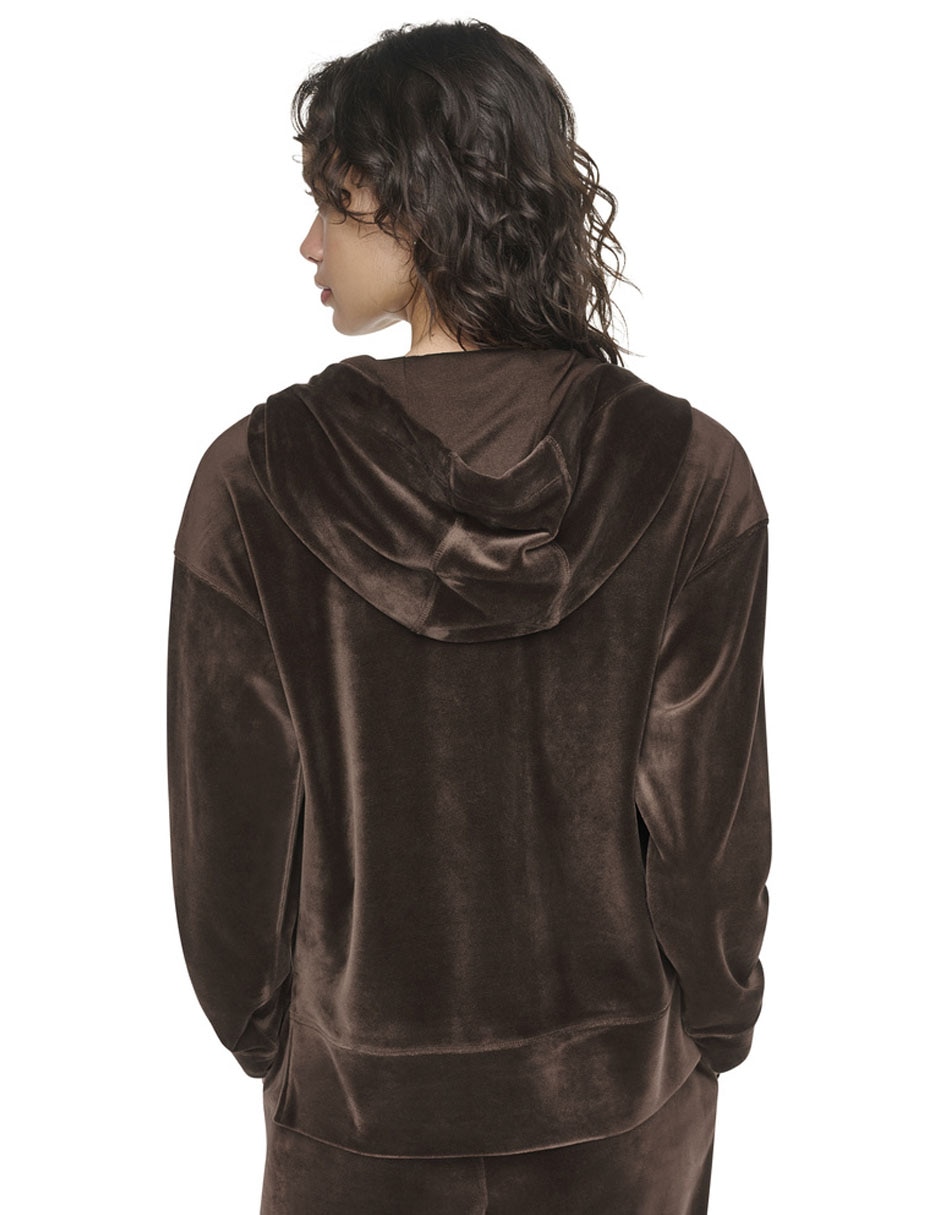 Sudadera con capucha y bolsa para mujer 3