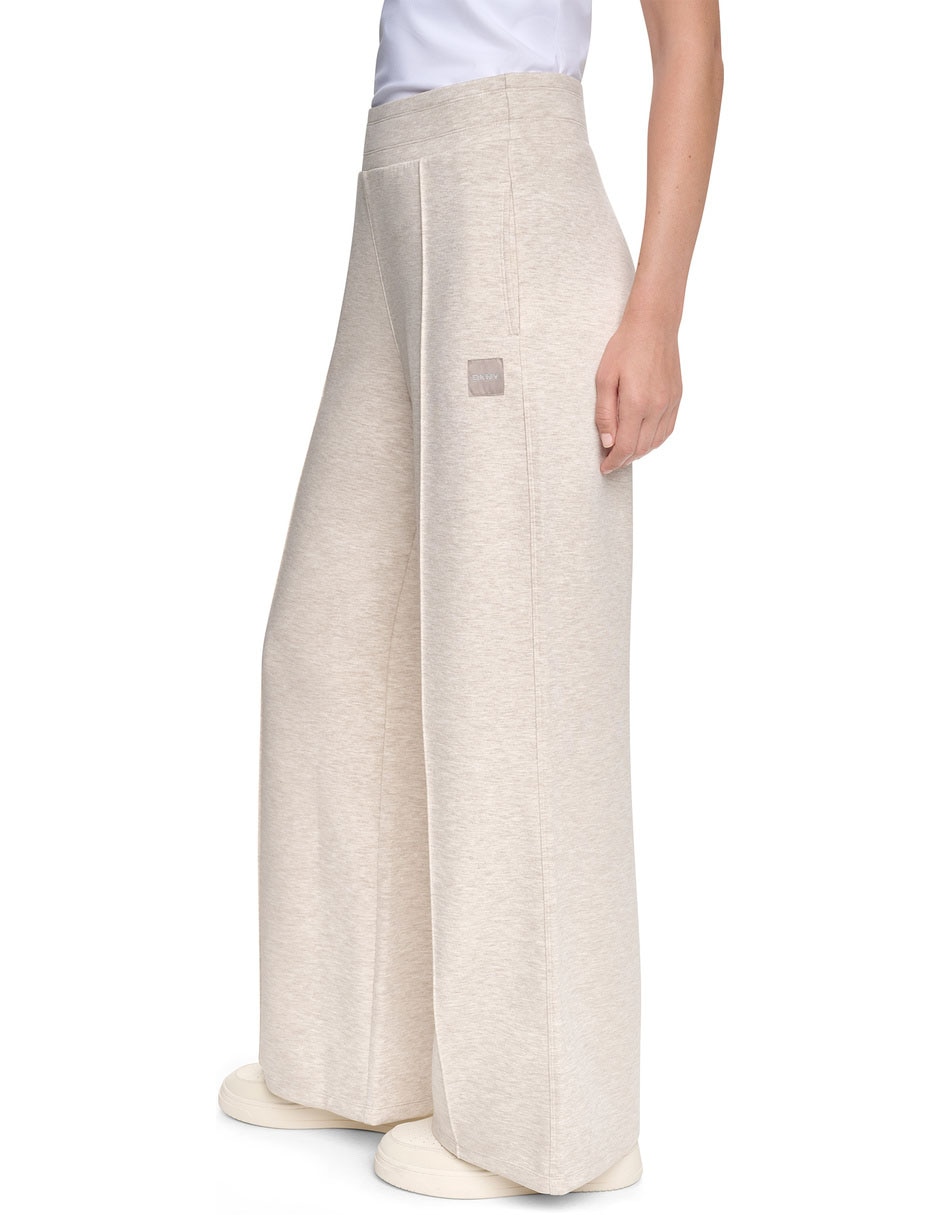 Pants wide leg con elástico para mujer Pants wide leg con elástico para mujer