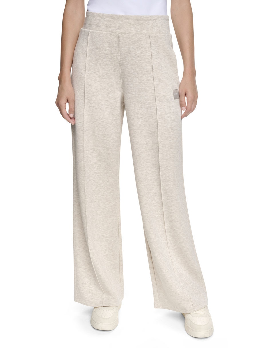 Pants wide leg con elástico para mujer 4