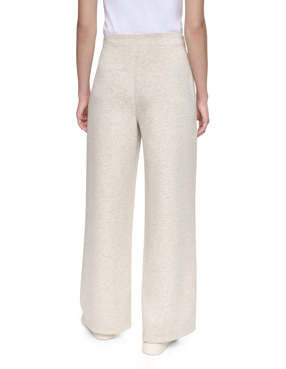 Pants wide leg con elástico para mujer 3