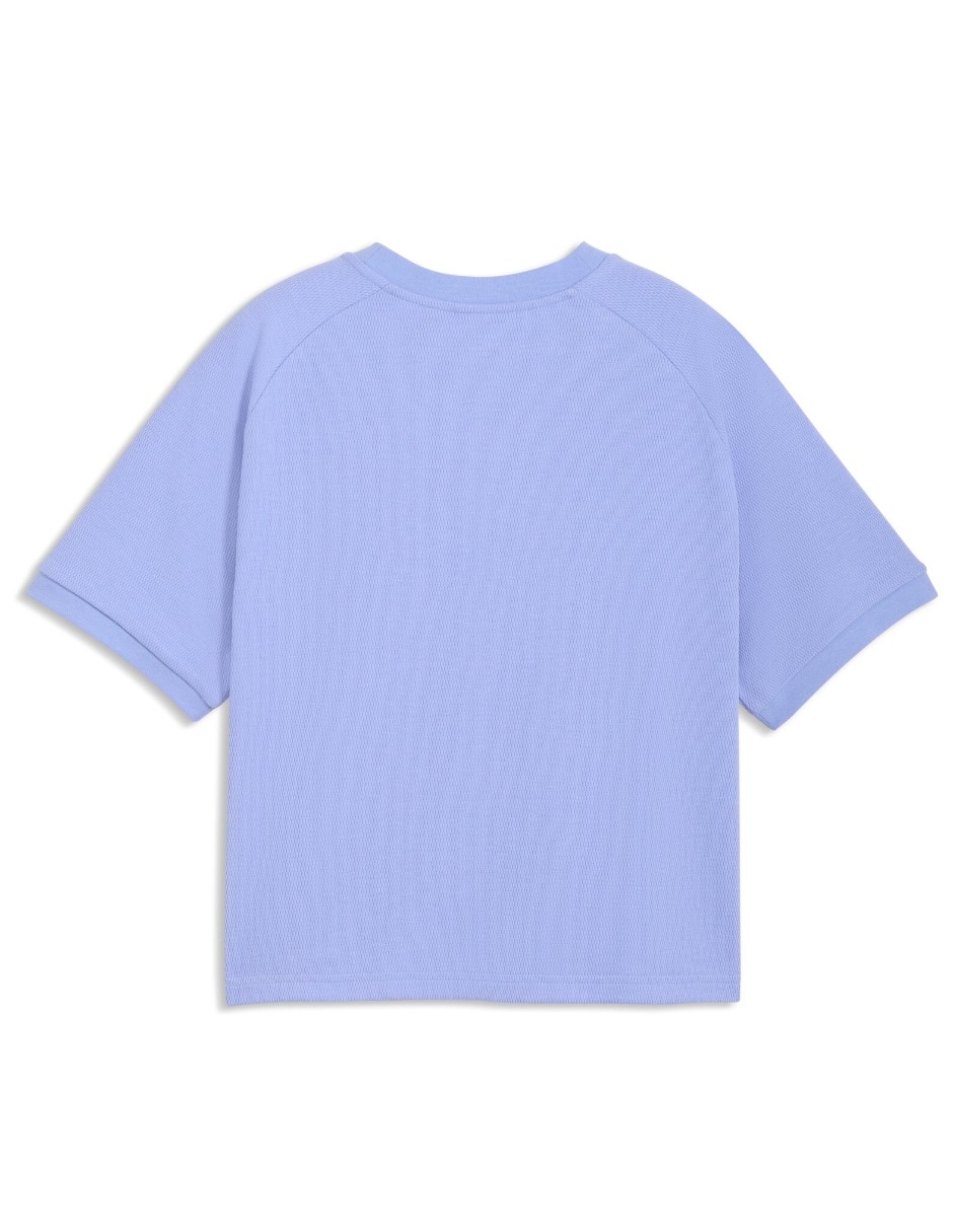 Playera Puma Class Relaxed Pinnacle manga corta para mujer