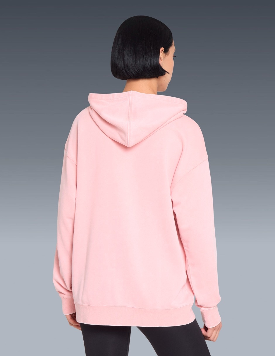 Sudadera con Con bolsillos PUMA ESS ELEVATED Relaxed Wash Hoodie TR para mujer