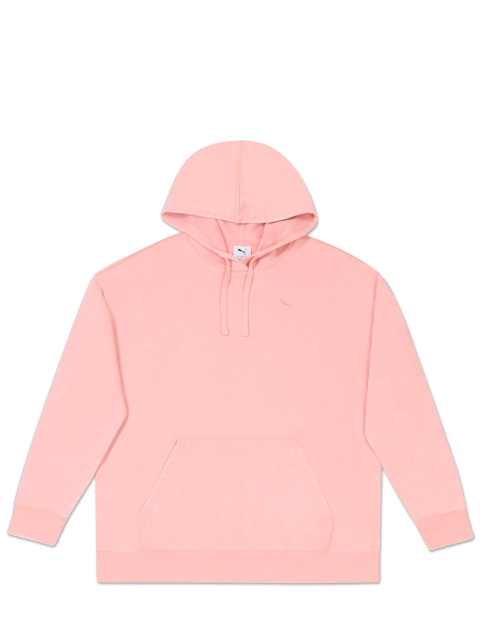 Sudadera con Con bolsillos PUMA ESS ELEVATED Relaxed Wash Hoodie TR para mujer