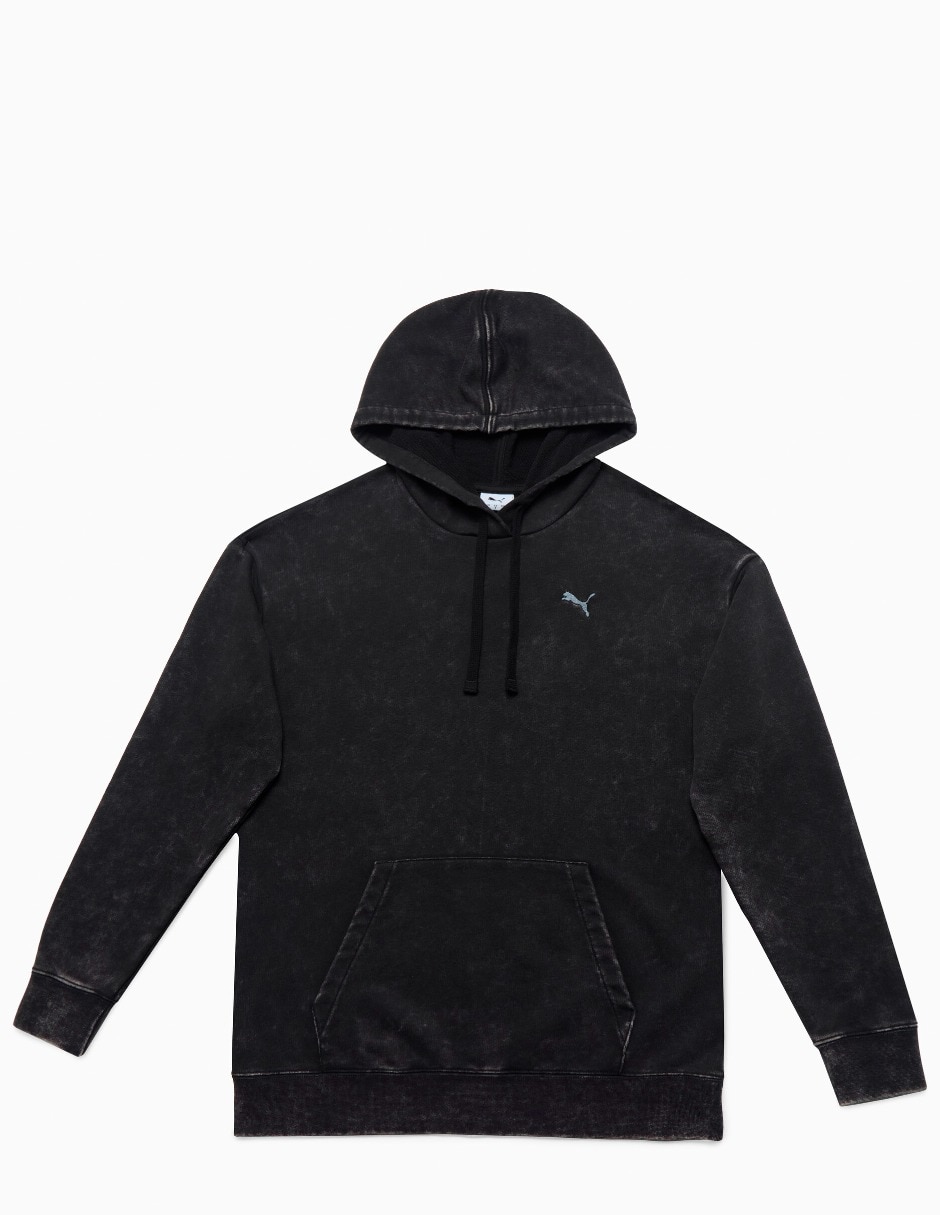 Sudadera con Con bolsillos PUMA ESS ELEVATED Relaxed Wash Hoodie TR para mujer