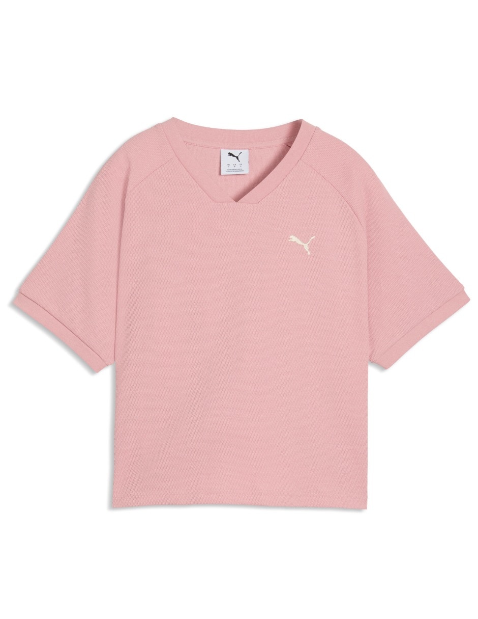 Playera Puma Class Relaxed Pinnacle manga corta para mujer