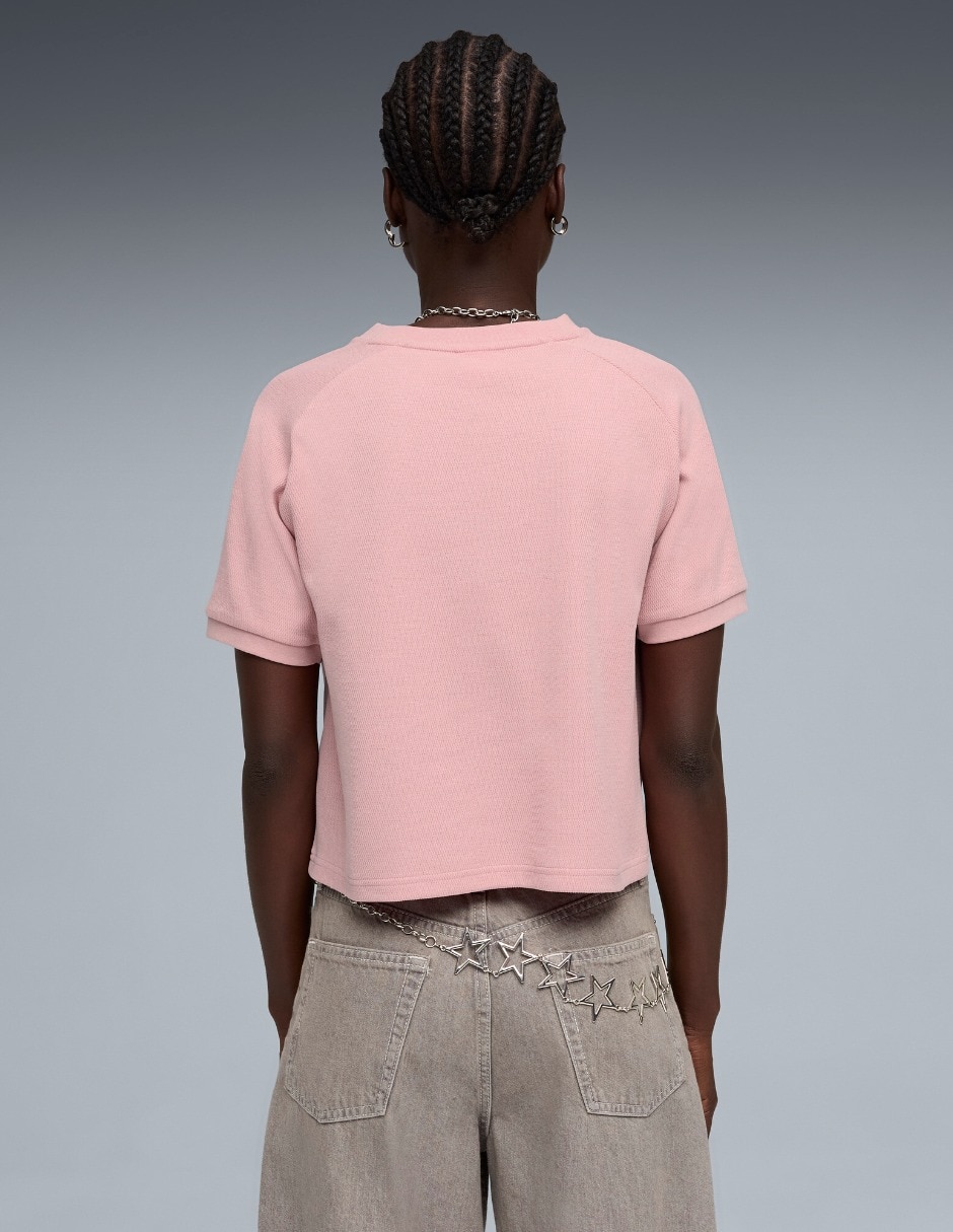 Playera Puma Class Relaxed Pinnacle manga corta para mujer