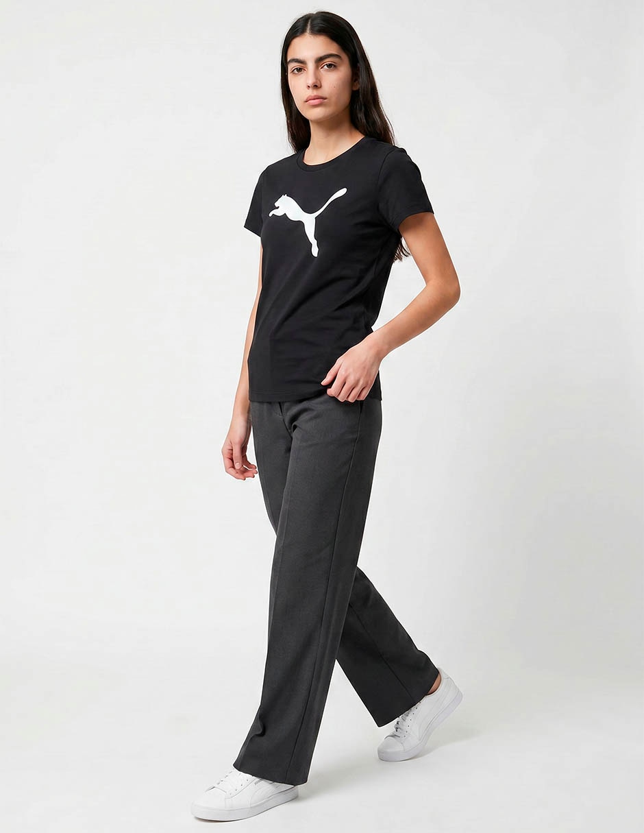 Playera manga corta cuello redondo para mujer 3