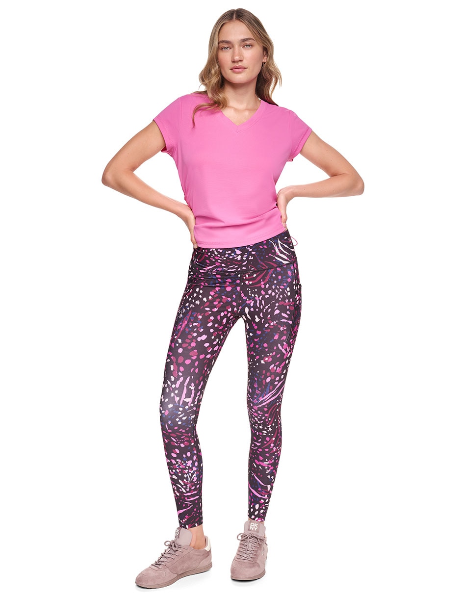 Legging a la cintura con elástico para mujer Legging a la cintura con elástico para mujer