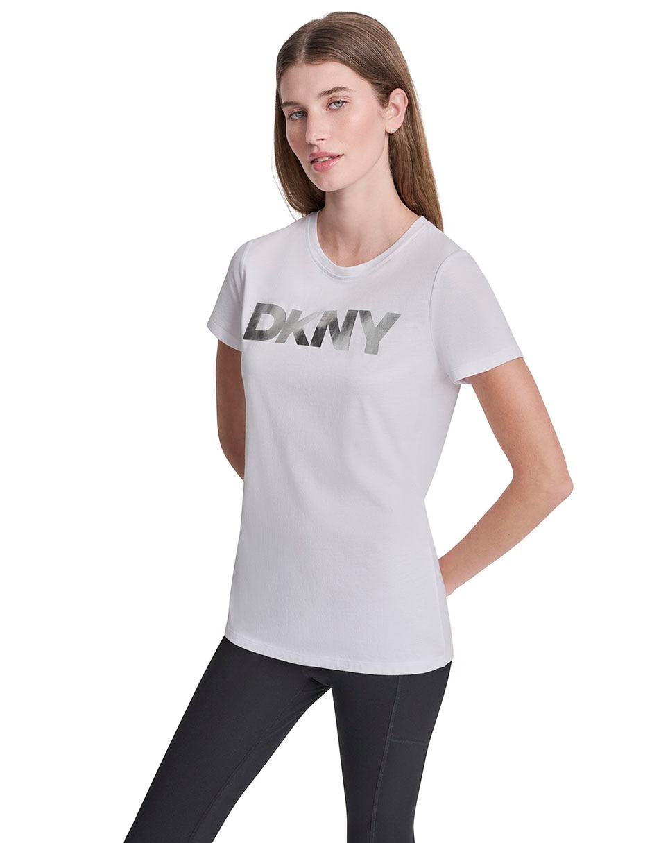 Playera manga corta cuello redondo para mujer 2