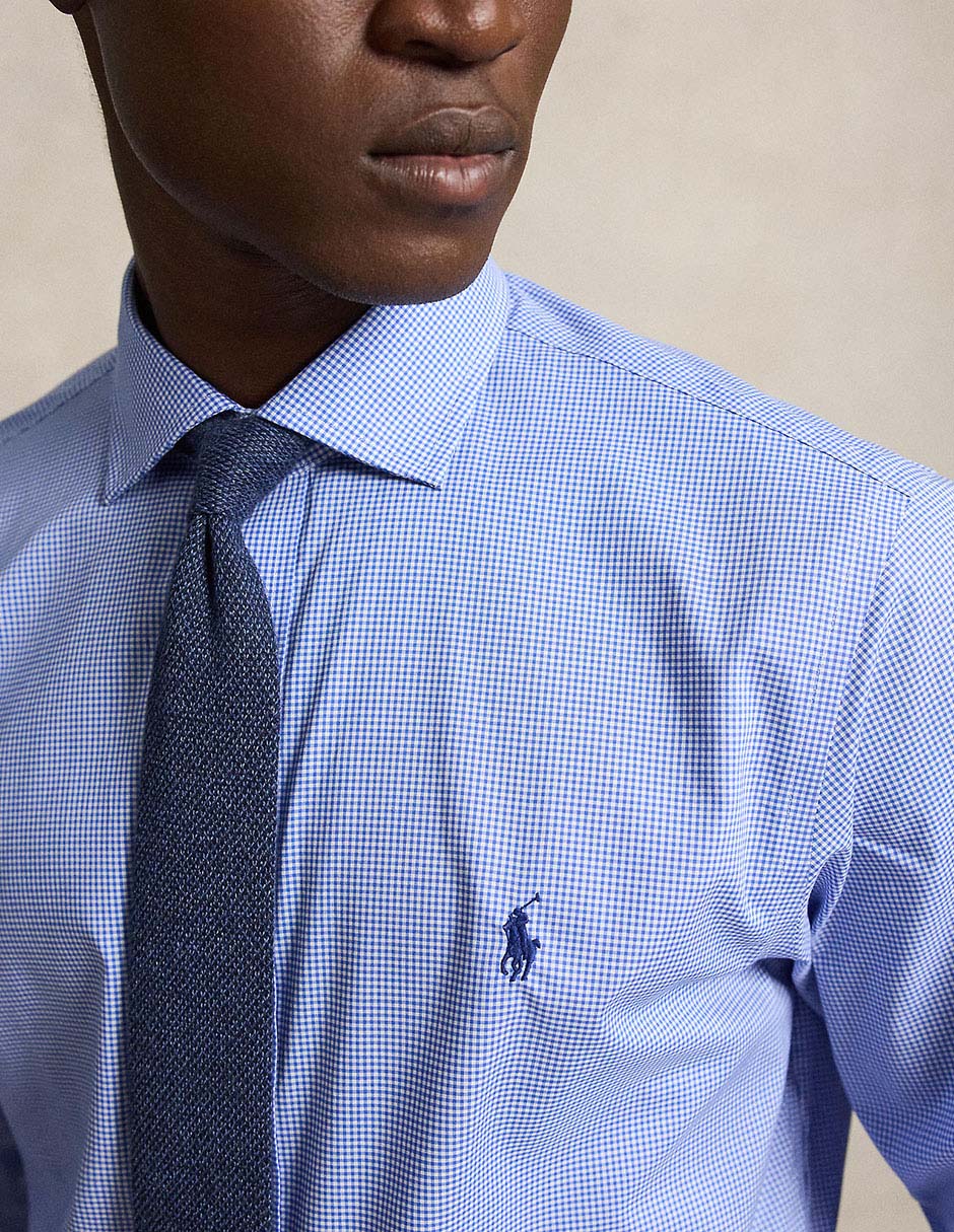 Camisa casual de algodón manga larga para hombre 14