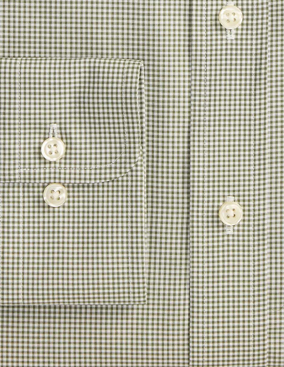 Camisa formal de algodón manga larga para hombre 5