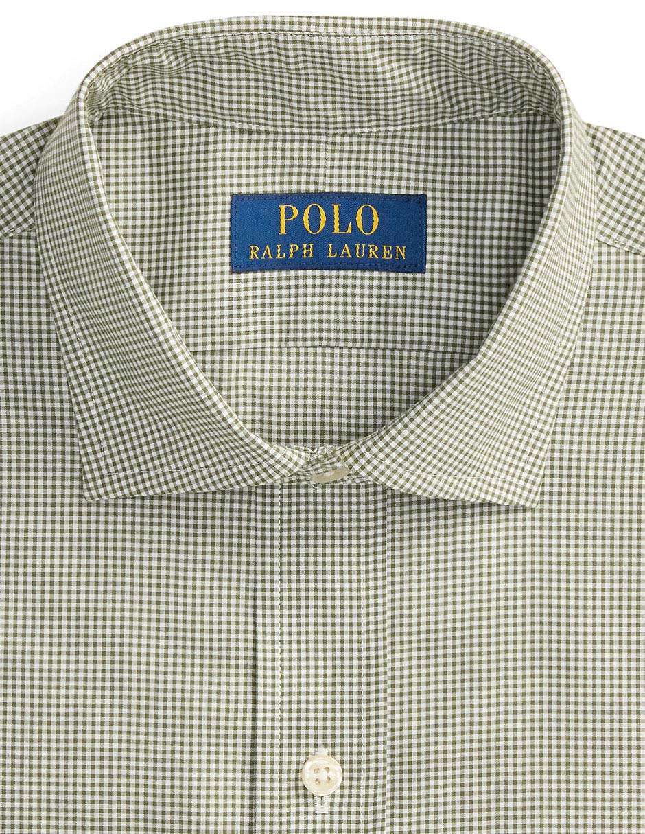 Camisa formal de algodón manga larga para hombre 3