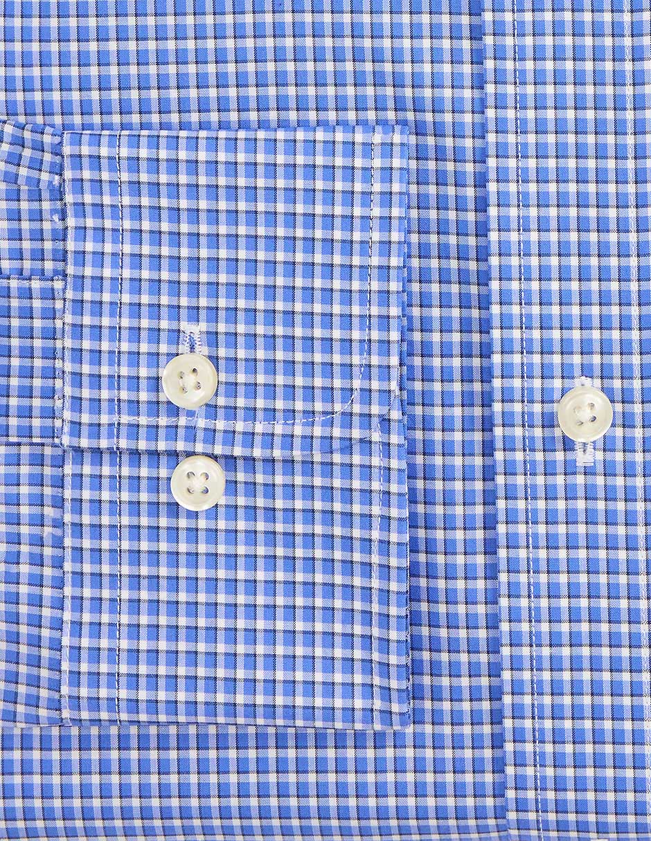Camisa casual de algodón manga larga para hombre 5