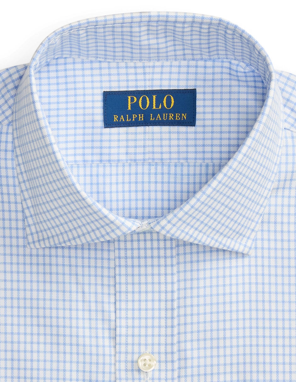 Camisa business casual de algodón manga larga para hombre 11