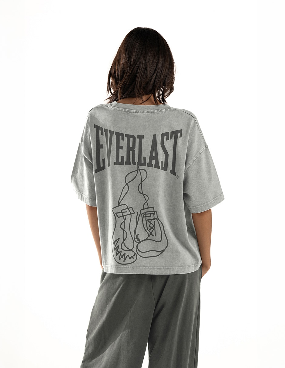 Playera manga corta urban pro cuello redondo para mujer 2