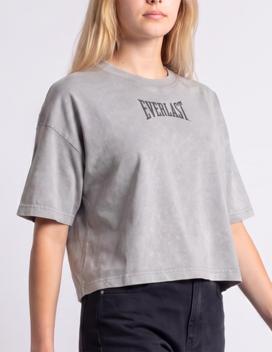 Playera manga corta urban pro cuello redondo para mujer 3