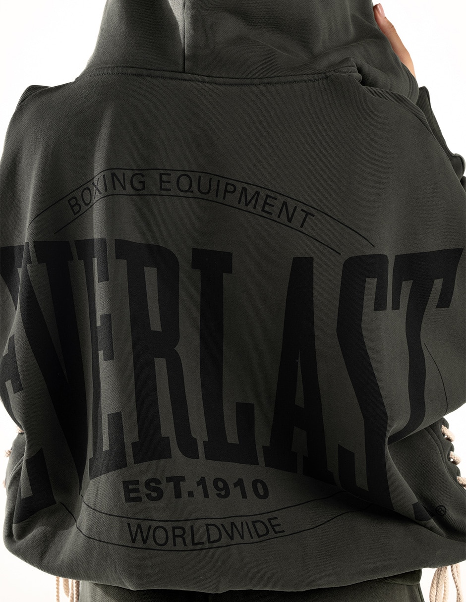 Chamarra casual everlast urban pro impermeable de algodón para mujer