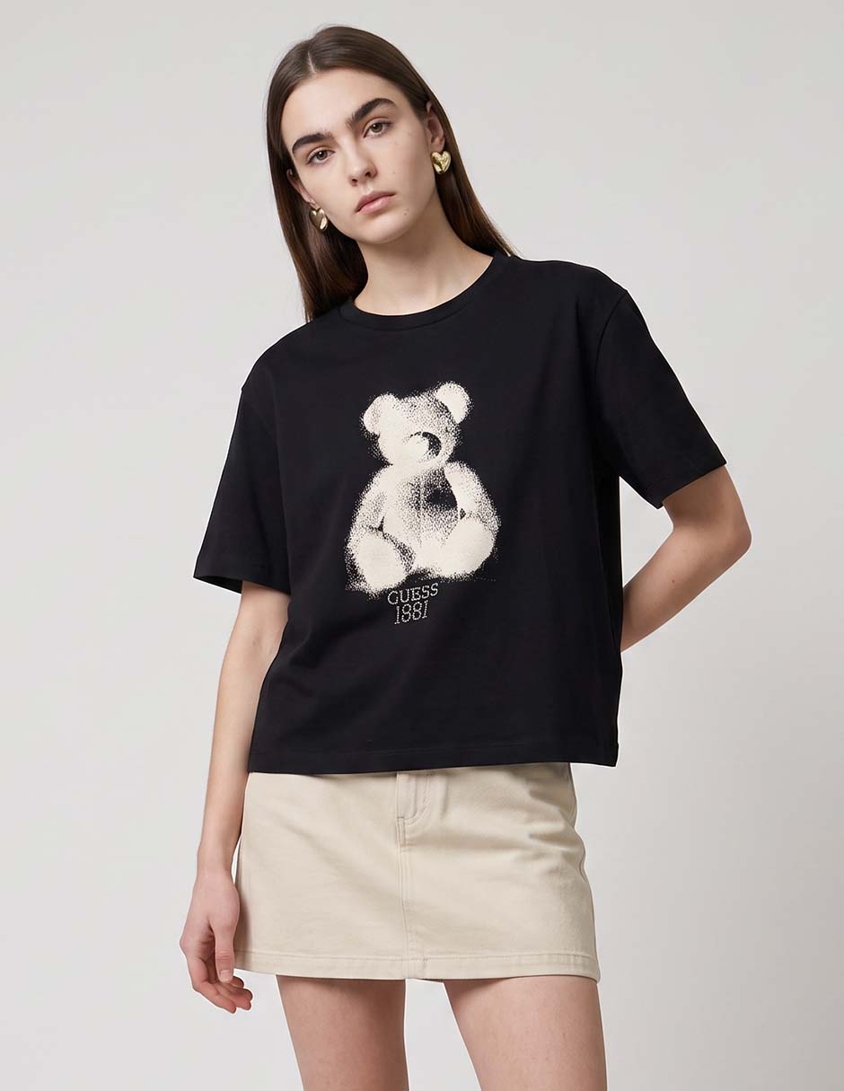 Playera manga corta para mujer