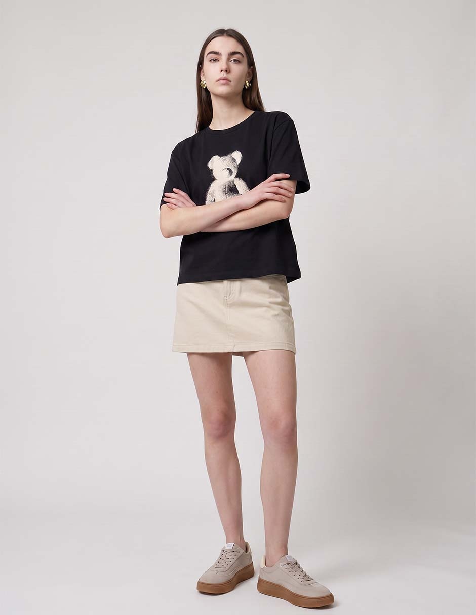 Playera manga corta para mujer 3