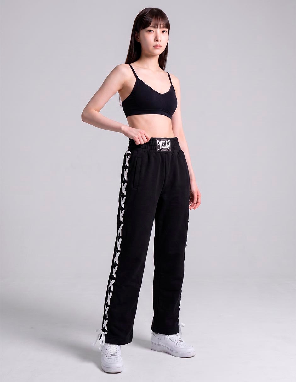 Pants amplio con para mujer 3