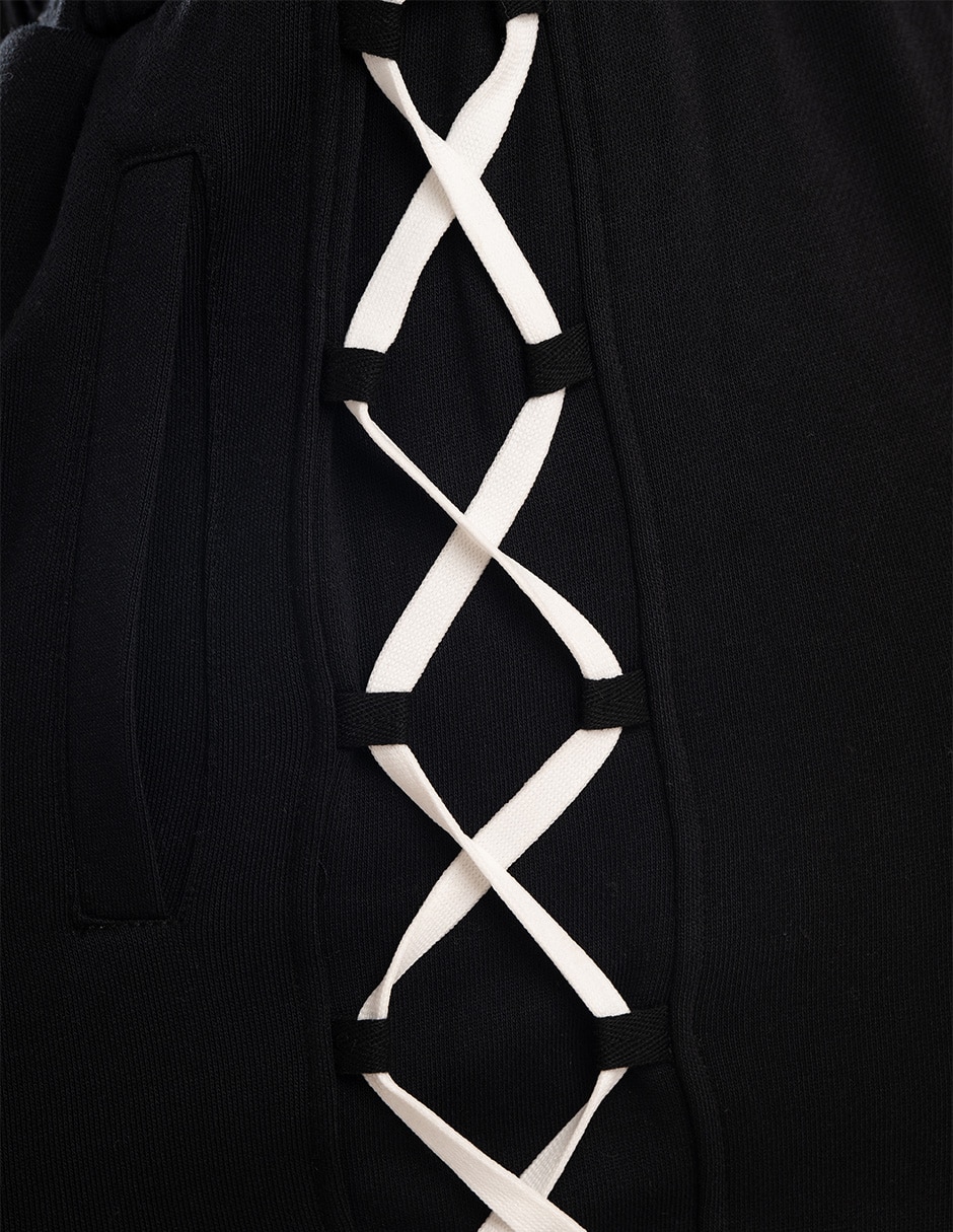 Pants amplio con para mujer 6